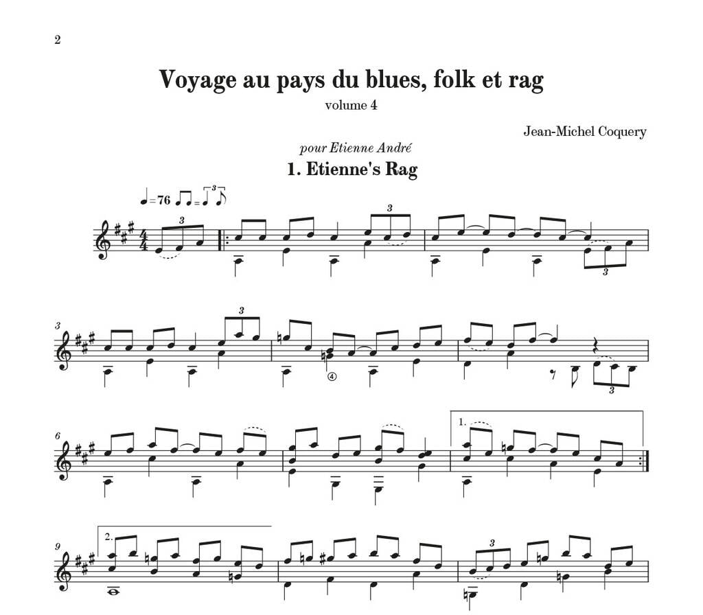 Voyage Au Pays Du Blues, Folk et Rag Vol. 4